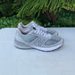 New Balance 990v5 Gray Suede Running Shoes (Mens)